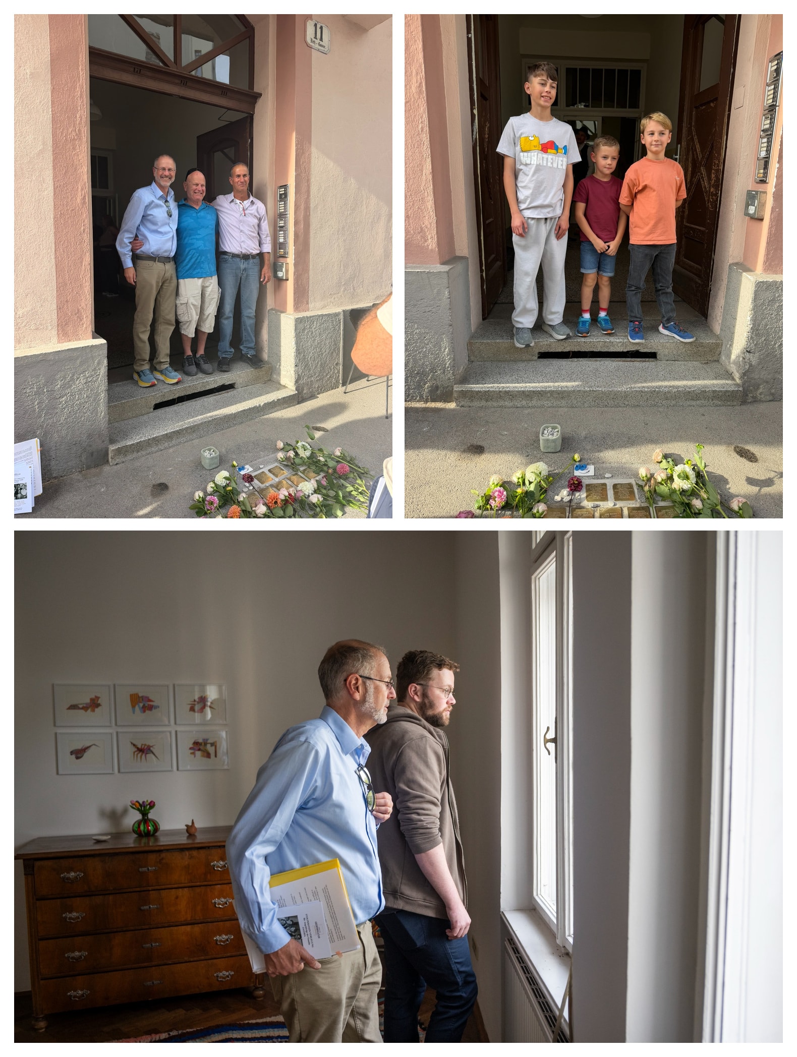 Inside the Jagoda family's former apartment building